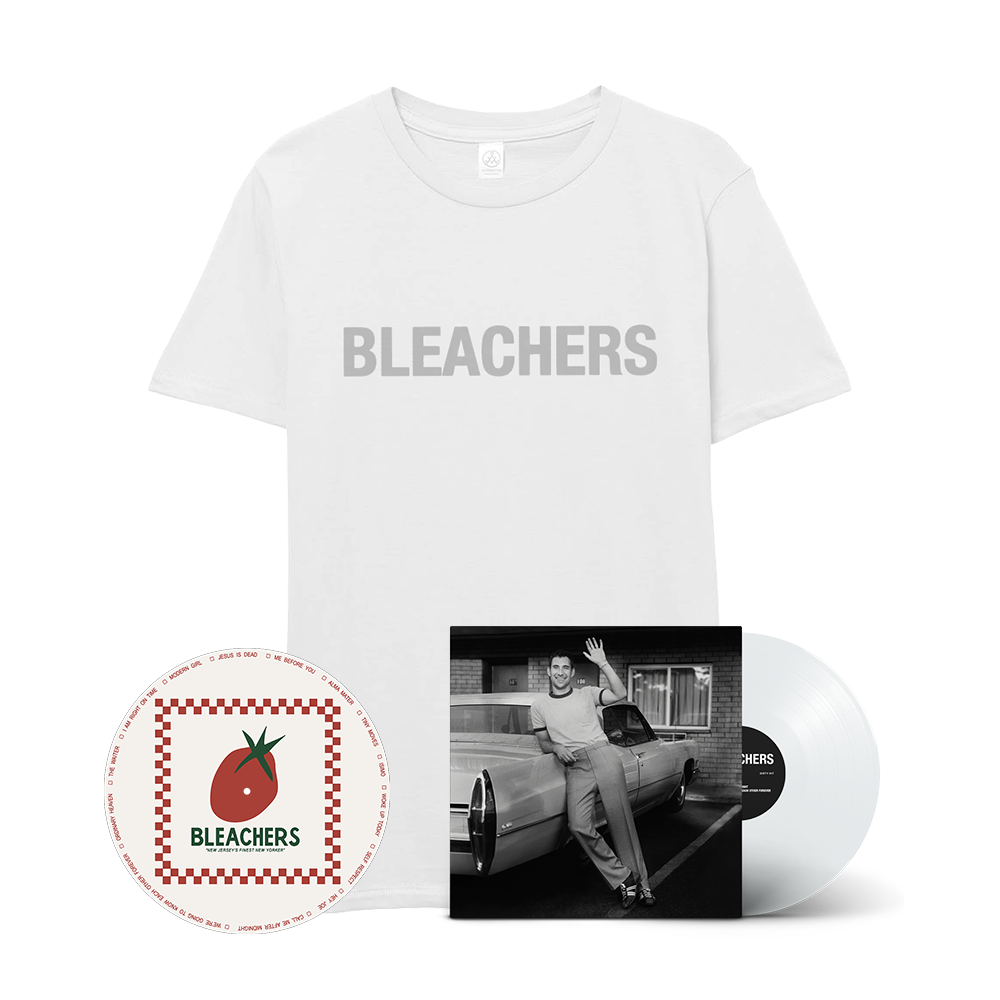 Bleachers: Standard Clear 2lp + Print Tee + Slipmat Bundle