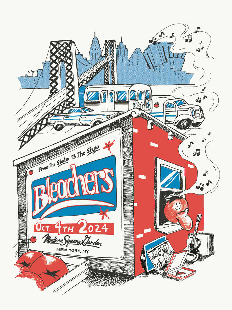 MSG Poster - Bleachers UK
